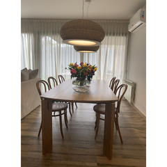 Lampara Colgante Led Valle Xs Tejido Natural Ng 42cm - tienda online