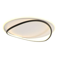 Lámpara Plafón Aplique Led Daxa Negro 54w 50cm Deco Dx - comprar online