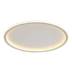 Plafón Aplique Led Redondo Niza Blanco 50cm Deco Moderno Dx - comprar online