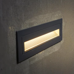 Aplique Embutir Pared Led Brisa-h Minimalista Escarela en internet