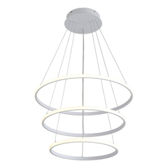 Colgante Triple Aro Led Blanco 60/50/40cm L8977 77w en internet