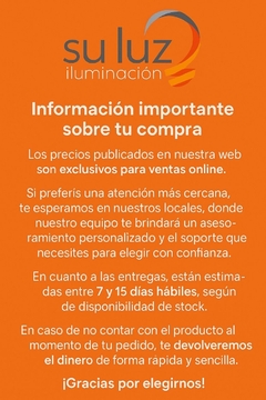Imagen de Colgante Aro Led Dorado L7960 60w 70cm
