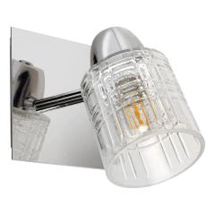 Aplique 4 Luces Plafon Vidrio Old Apto Led E-27 - comprar online