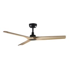 Ventilador De Techo Madera Clara 530c Control Remoto Laft