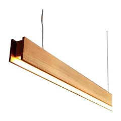 Colgante Lineal Lito 200 Iluminacion Led Madera Natural N-g