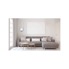 Colgante 1 Luz Marsella Oval Large Cromo Globo Opal Apto E27 - tienda online