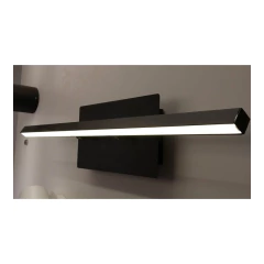 Aplique Pared Interior Led Cuadros Baño Wall Negro Movil en internet