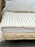 Pillow Top Rayas Beige Con Borlas en internet