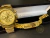 Relógio Daytona Dourado Mostrador Dourado Cronógrafo Luxo - CIA IMPORTADOS