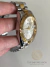 Relógio Datejust Misto Prata e Dourado Mostrador Prata 41mm - loja online