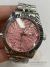 Relógio Datejust Prata Rosa Texturizado Pulseira Jubilee - comprar online