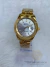 Relógio Datejust Dourado Mostrador Branco 41mm Masculino - comprar online