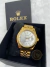 Relógio Datejust Dourado Mostrador Branco 41mm Masculino