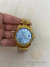 Relógio Datejust Dourado Mostrador Azul Claro 41mm Masculino na internet