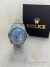 Relógio Datejust Prata Mostrador Azul Claro 41mm Masculino - loja online