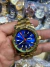 Relógio Milgauss Dourado Azul Masculino Luxo 41mm na internet