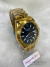 Relógio Datejust Dourado Mostrador Preto 41mm Masculino na internet