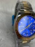 Relógio Daytona Misto Azul Cronógrafo Luxo Masculino - loja online