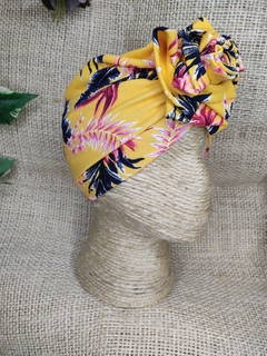 Turbante Gorro Flor 110