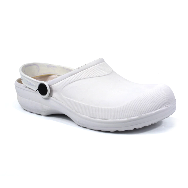 Marbella Zuecos Mujer Profesional Plantilla Anatomica Blanco — imagen 3