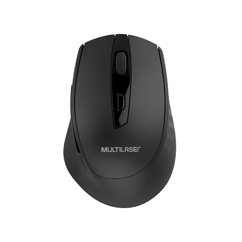 Mouse Sem Fio 2.4Ghz 1600 DPI 6 Botões USB Power Save Com Pilhas Inclusas