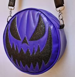 Bolsa Abóbora Halloween Mini Roxa - Nara Prado