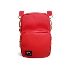 Shoulderbag Couro Vermelha - comprar online