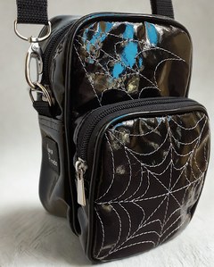 Shoulderbag Preta Teias - Nara Prado