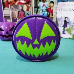Nécessaire Pumpkin Roxa e Verde - comprar online