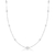 Colar Choker Prata Veneziana Diamantada com Bolinhas