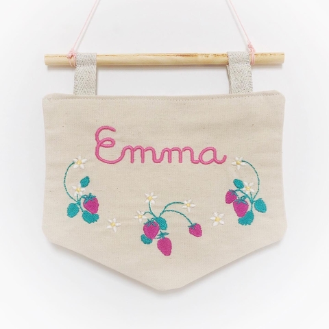 Banderola Frutillitas rosa