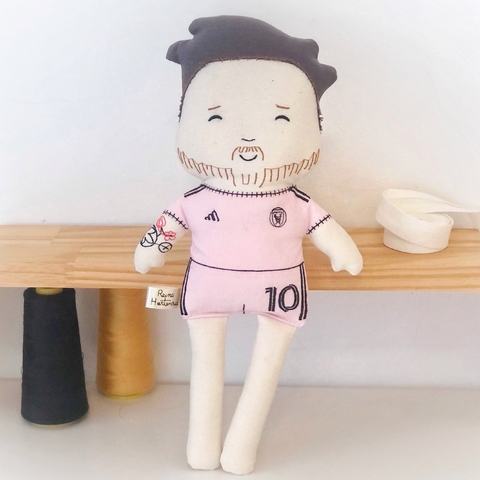 Muñeco Messi en el Inter de Miami