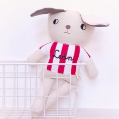 Perrito futbolero (camiseta a elección) - Reina Hortensia