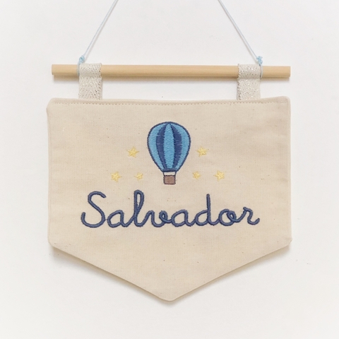 Banderola globo aerostático