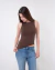 Top Musculosa Irregular Algodón c/Lycra - Feliza Indumentaria