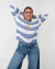 Sweater Mayo Rayado Con Sol - Feliza Indumentaria