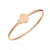 Bracelete LOVE Peach Pink Rose - comprar online