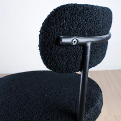 Banqueta Origin Bouclé Black en internet