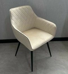 Sillon Dinamo Pana Beige base Negra - comprar online
