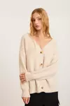 Cardigan Poema Crudo