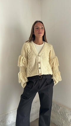 Cardigan Flecos