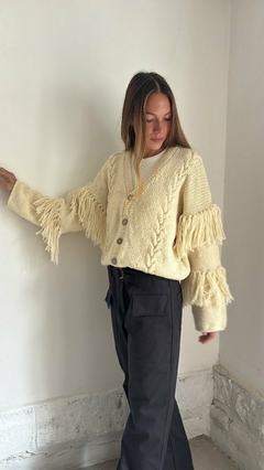 Cardigan Flecos - Pura Home