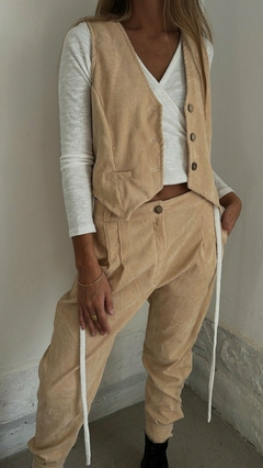 Pantalon Corderoy Gaucho - Pura Home