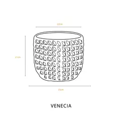 Maceta Venecia Grande - Pura Home