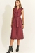 VESTIDO COURO FAKE COINAGE