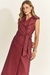 VESTIDO COURO FAKE COINAGE - Clecia Fashion