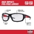 Gafas de Seguridad Antiniebla Antirrayas Milwaukee 4873-2020 - tienda online