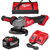 Amoladora Bat. Milwaukee 18v Fuel 125mm 2881-159AX+Bat+Carg+Bolso