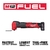 Sierra Oscilante M12 Milwaukee 2526-20 Fuel 12v Con Bat/carg - Weimar Tool Haus