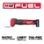 Sierra Oscilante Milwaukee 2526-20 Fuel 12v Sin Bat/carg M12 - Weimar Tool Haus